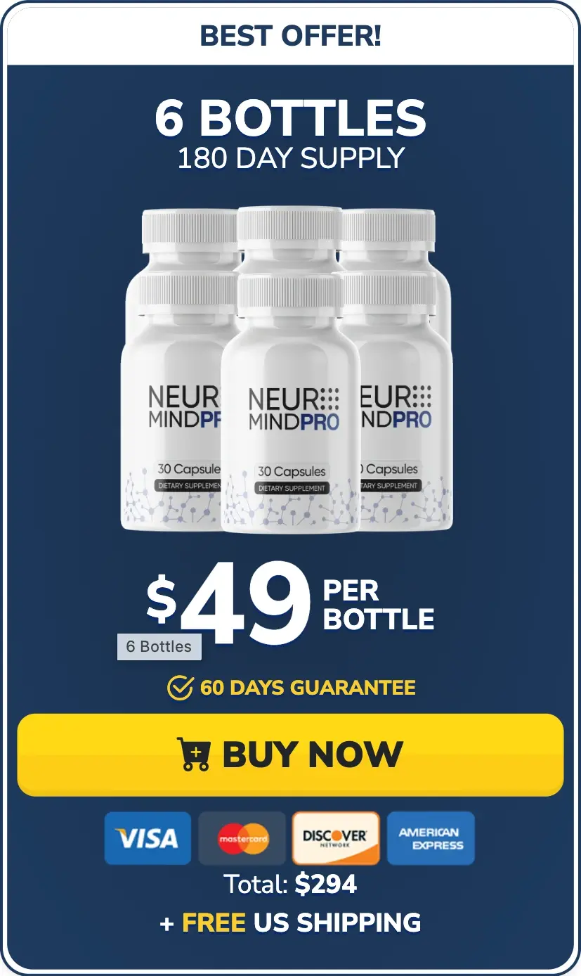 NeuroMind Pro six bottle offer