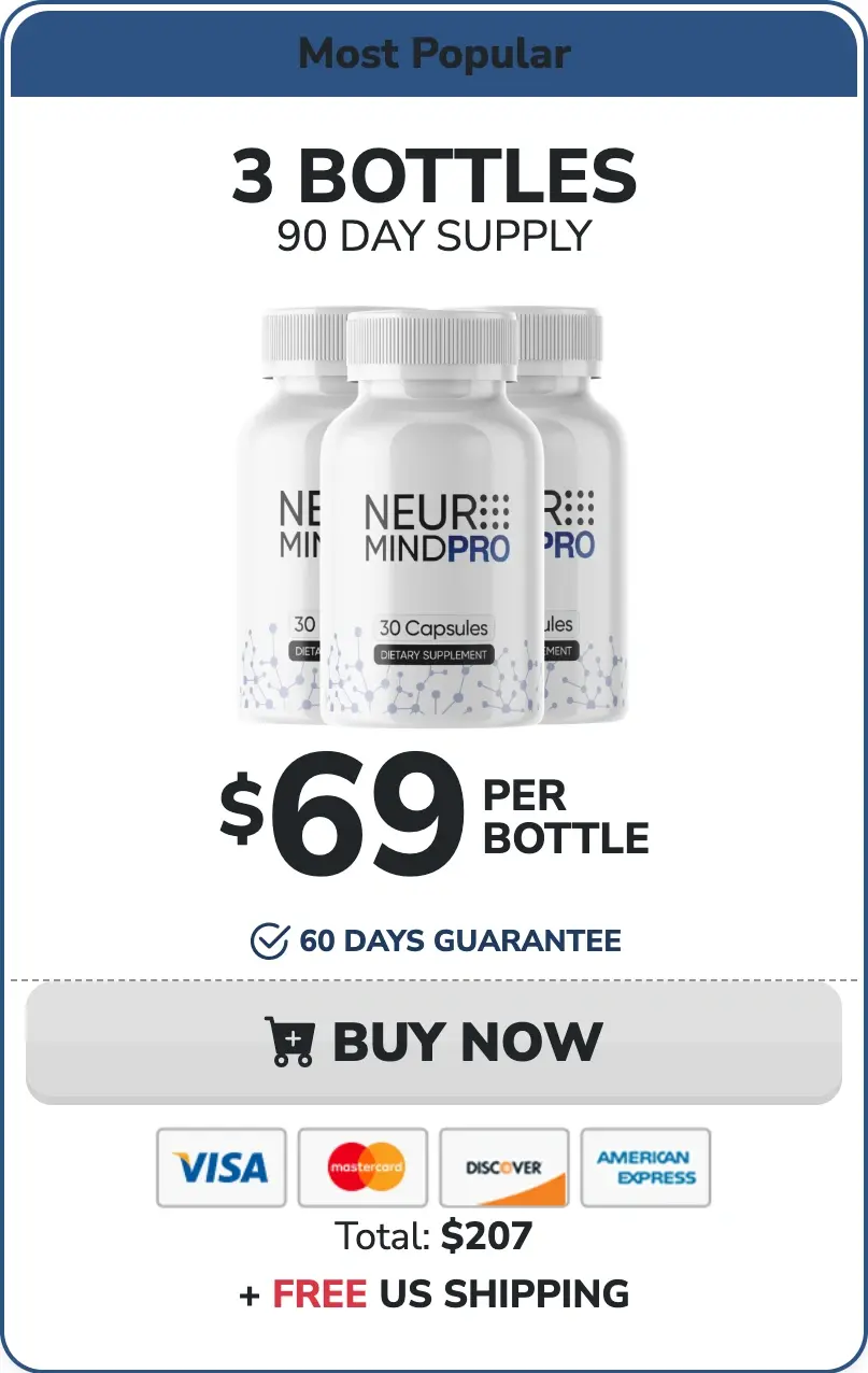 NeuroMind Pro three bottle offer
